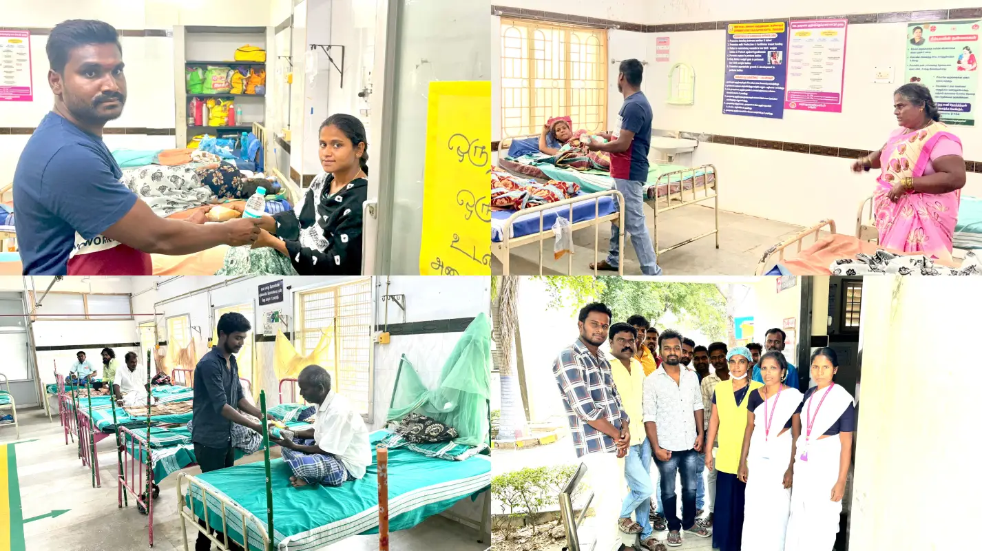 RVF Food Donation Drive at Pennagaram